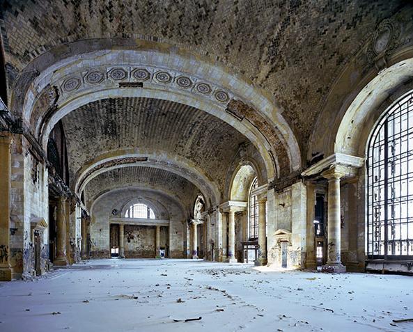 Waiting hall - Michigan Central Station